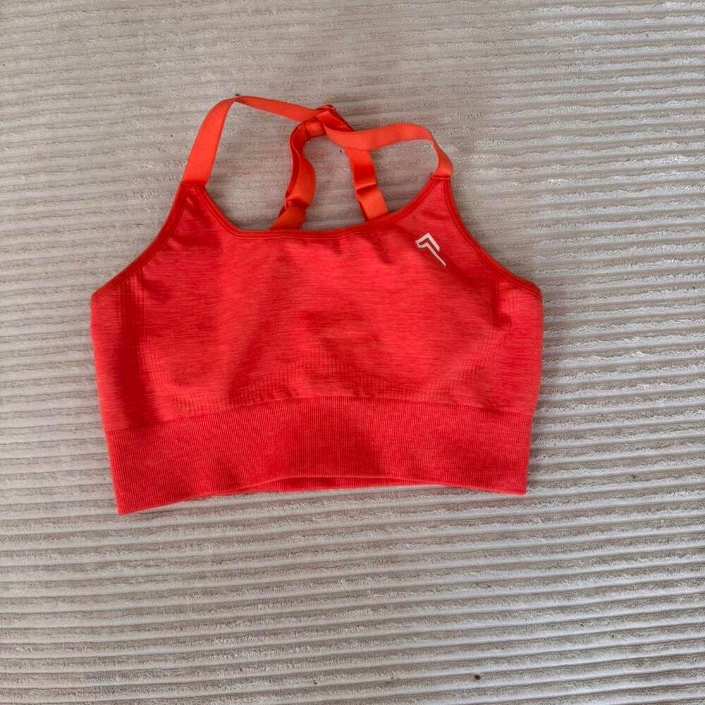 Oner active coral sports bra